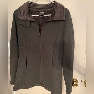 The North face lightweight jacket. Beautiful soft zipper up